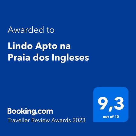 Lindo Apto Na Praia Dos Ingleses Florianópolis Exterior foto